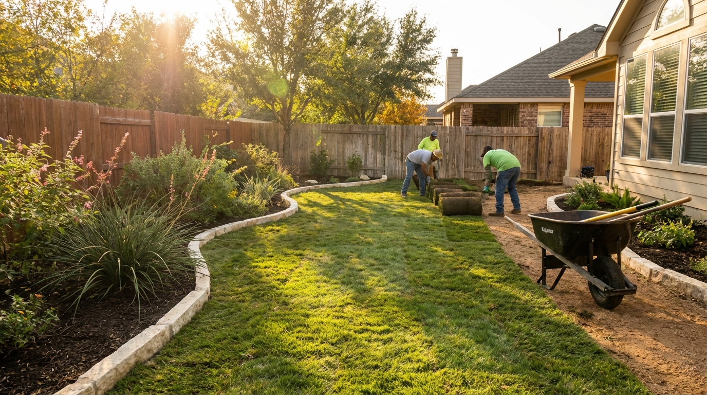 Stop Guessing: The Best Time to Install Sod in San Antonio